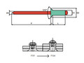 Заклепка вытяжная 4,8х18 (алюминий/нерж.сталь А2) потайной бортик  Qonnect 10AX44818 rrrr