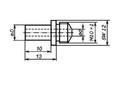 Насадка V-16/18, 10 мм для заклепки 2.4 мм GESIPA 7179197 rrrr