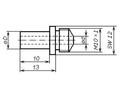 Насадка V-16/20, 10 мм для заклепки 3 мм GESIPA 7179200 rrrr