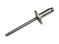 Заклепка вытяжная 4,8х8 (алюминий/сталь) стандартный бортик  Qonnect 10AS14808 rrrr